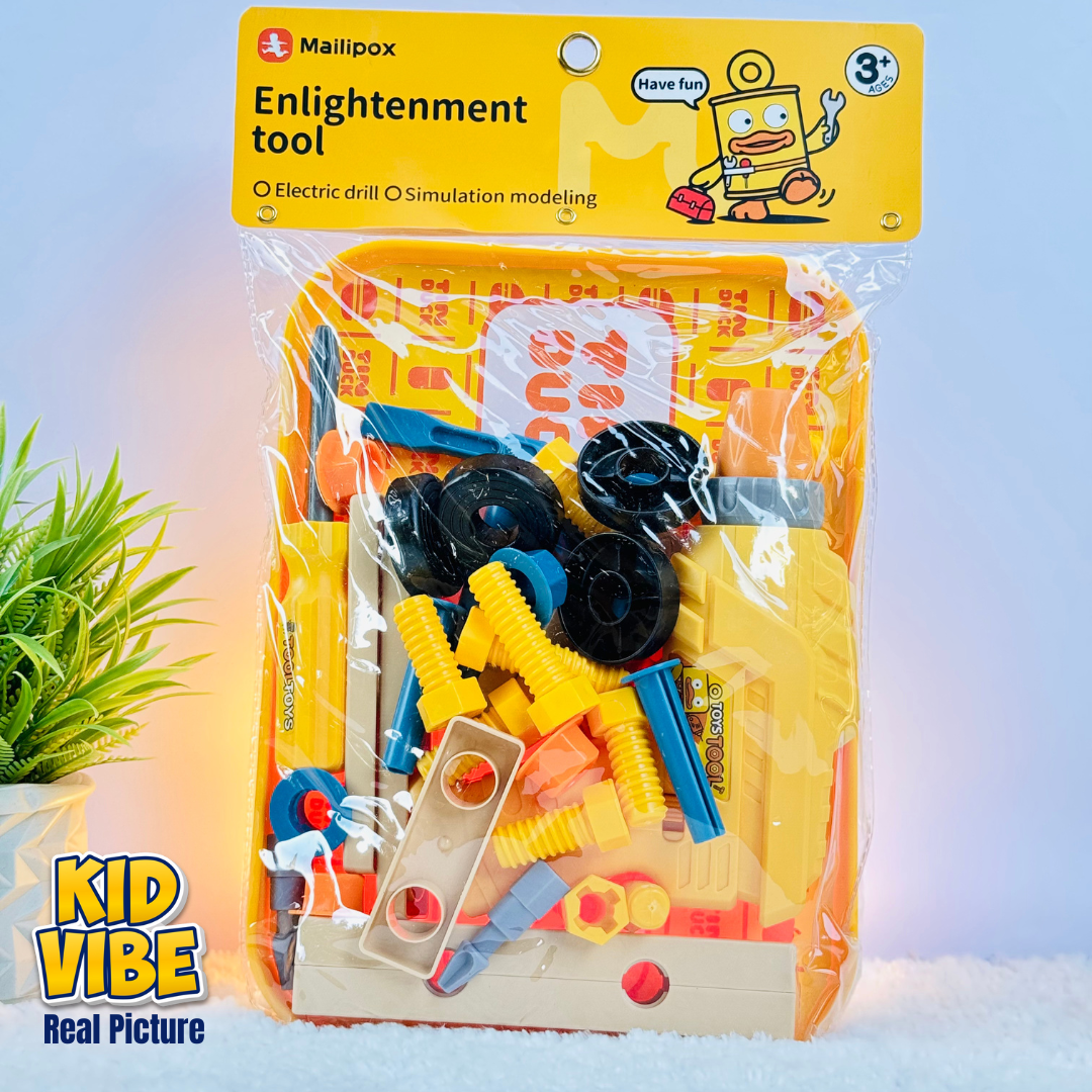 Electric Tool Set for Kids – DIY Construction Tools