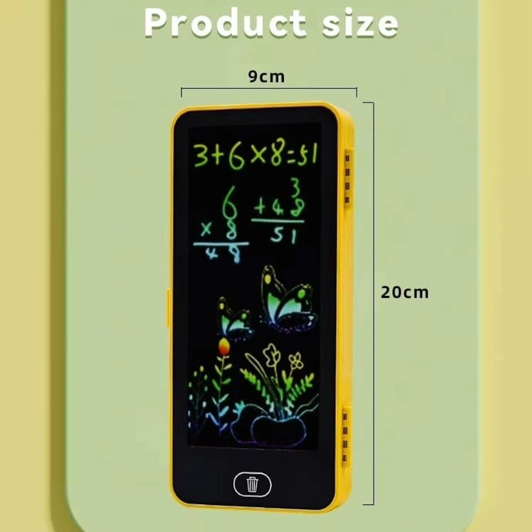 Pencil Box with Built-in Writing Tab