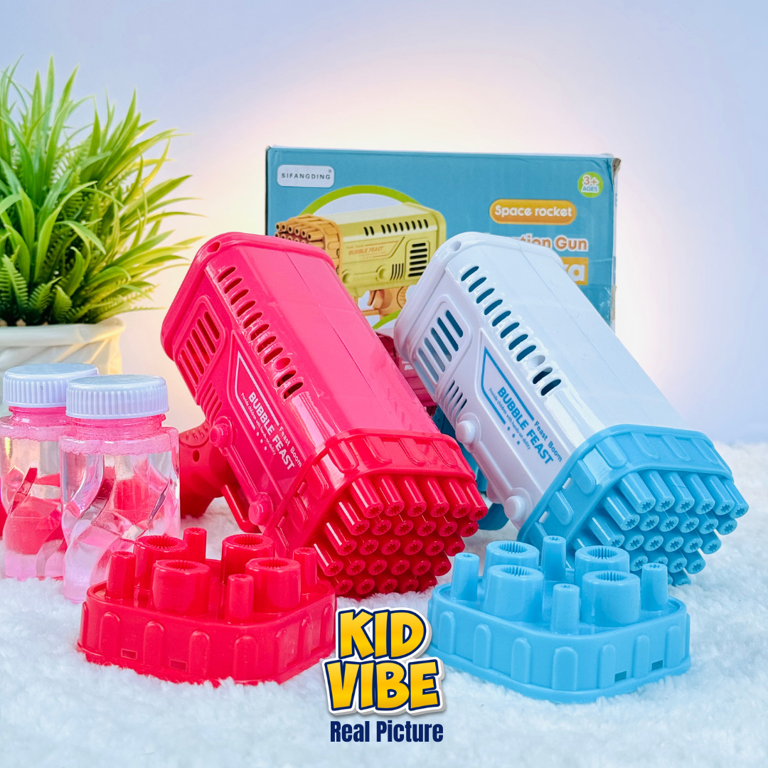 36 Hole Bazooka Bubble Machine Gun Toy