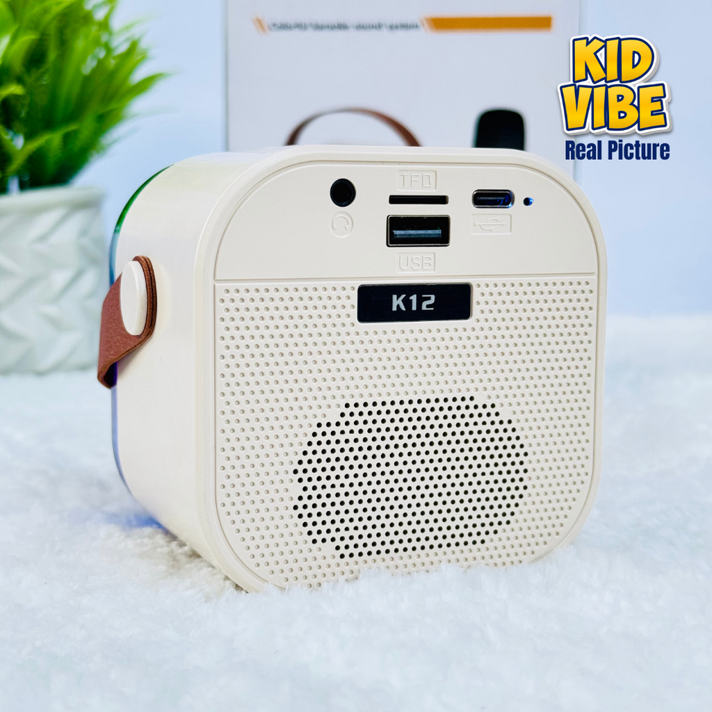 Kids Bluetooth Speaker System with 1 Wireless Mic (Original)