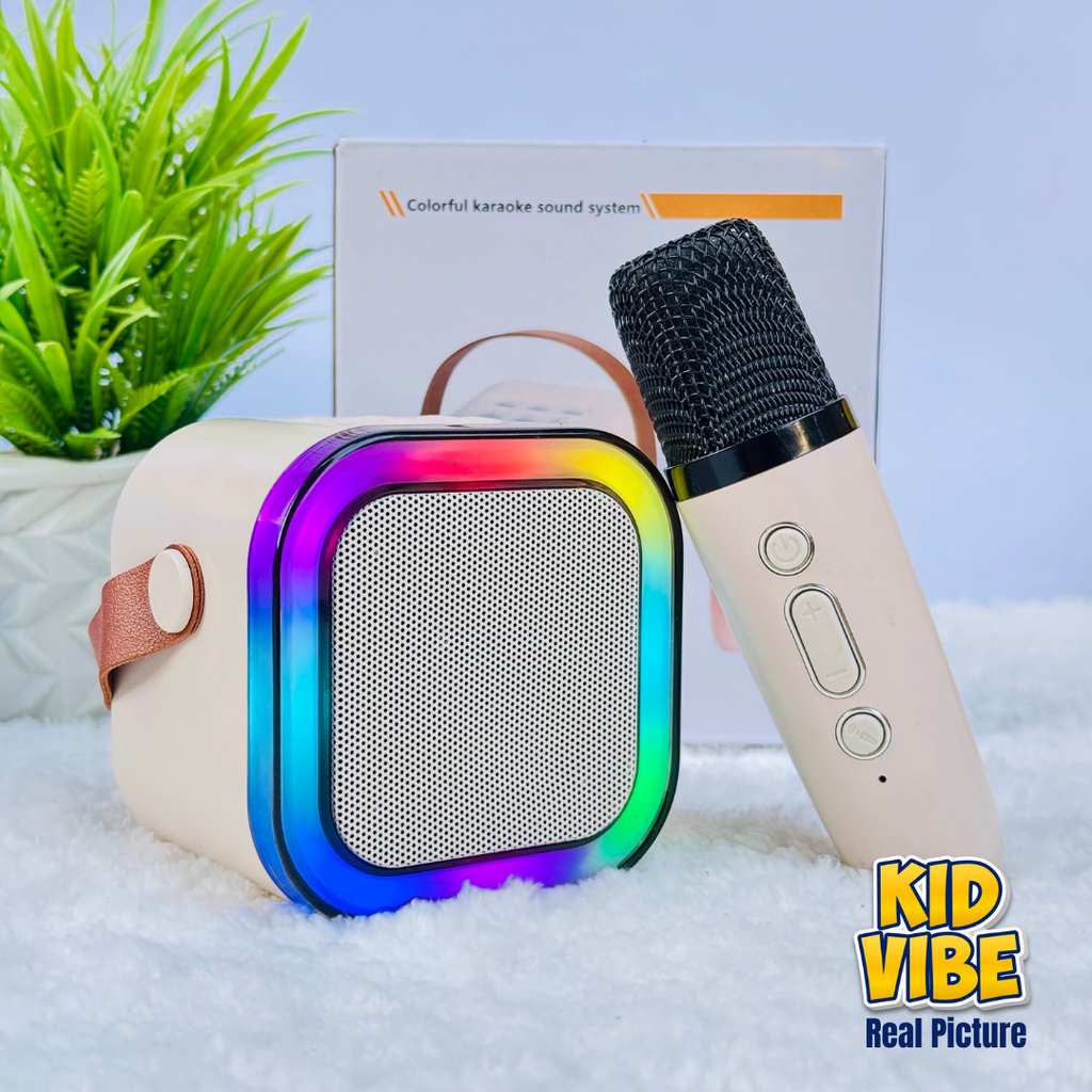 Kids Bluetooth Speaker System with 1 Wireless Mic (Original)
