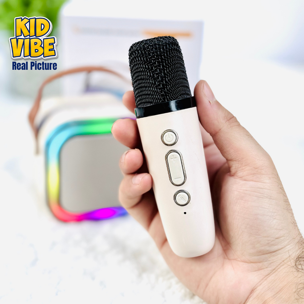Kids Bluetooth Speaker System with 1 Wireless Mic (Original)
