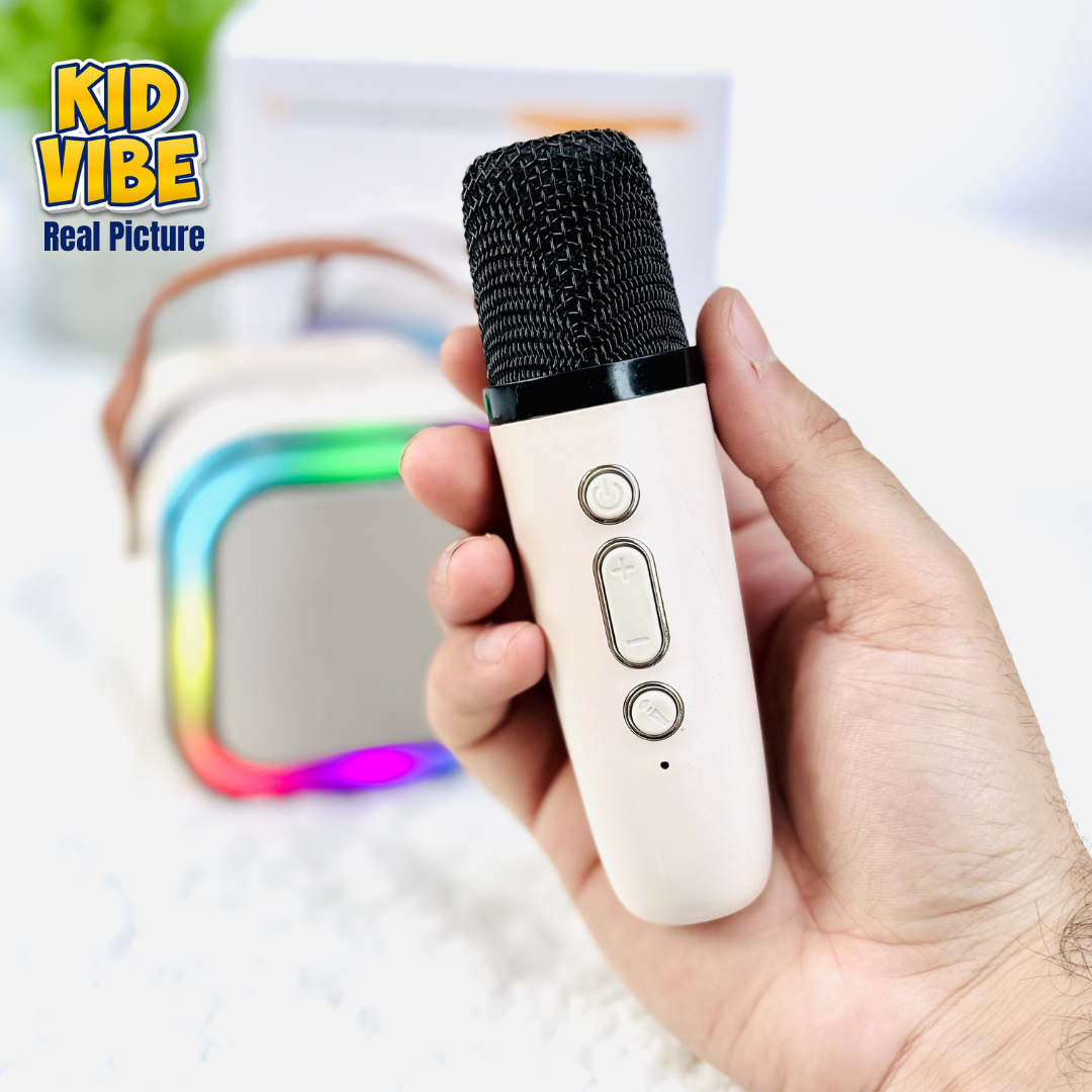 Kids Bluetooth Speaker System with 1 Wireless Mic (Original)