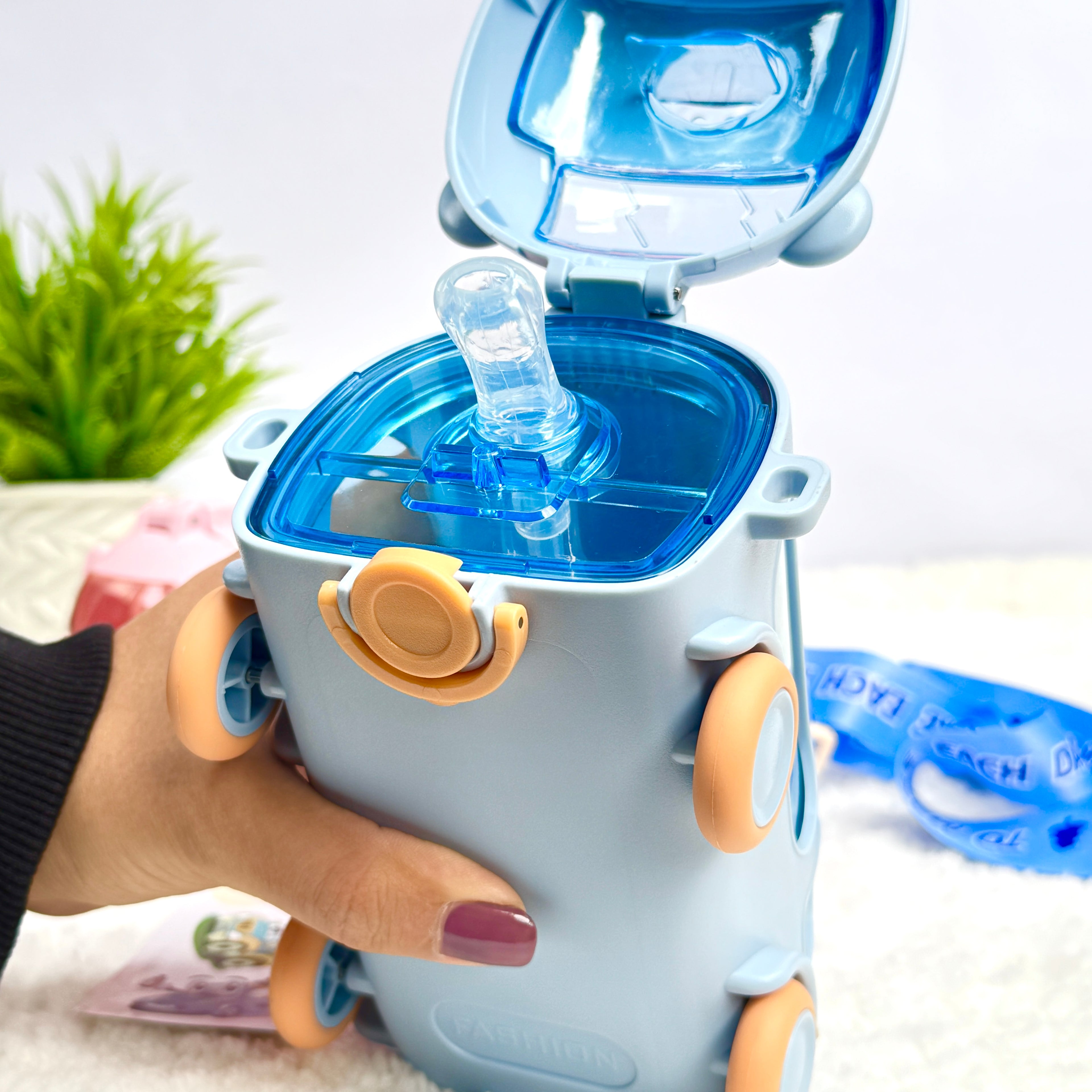 Bus-Shaped Premium Water Bottle for Kids
