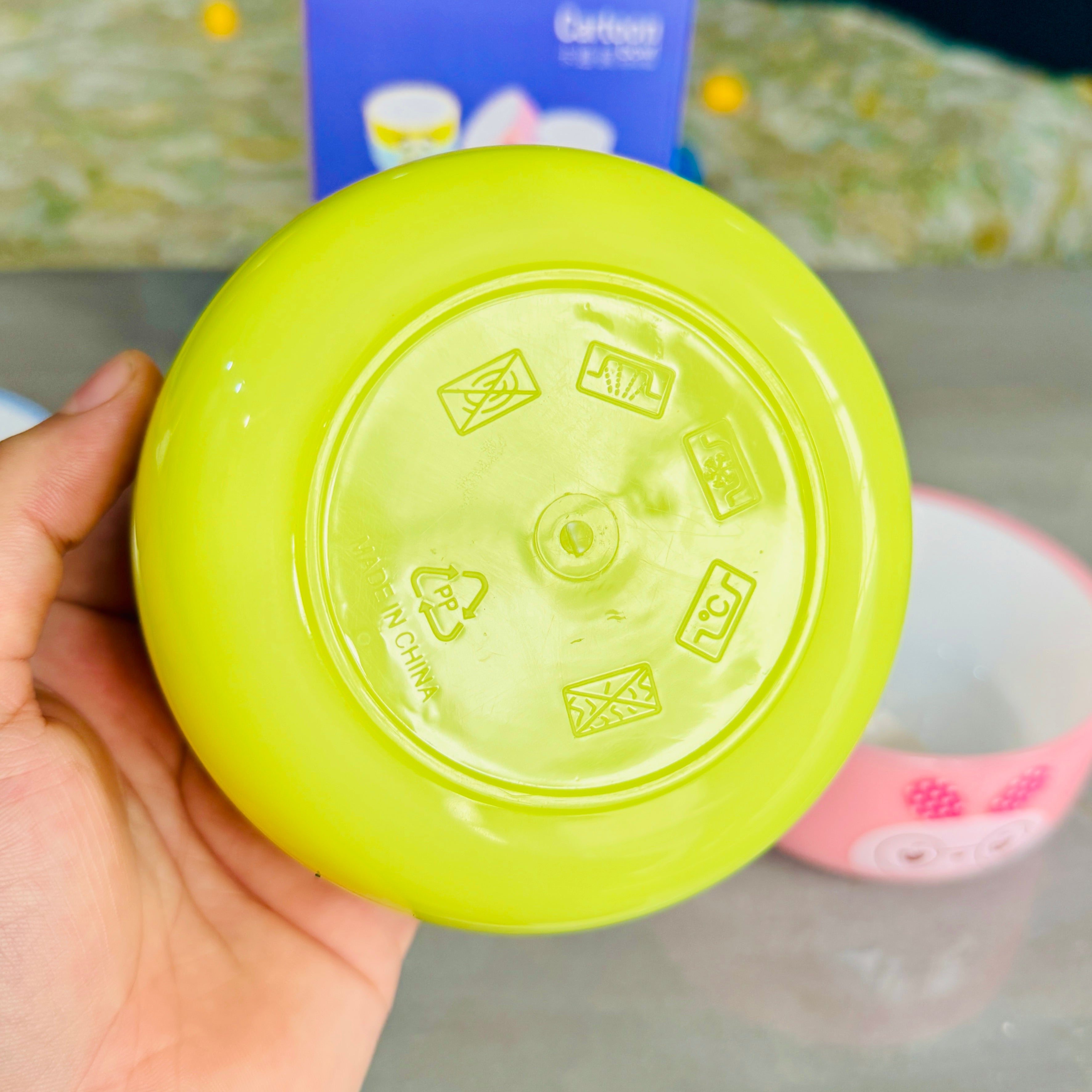 4 Pcs Kids Bowl Set with 4 Spoons | Food Grade, Fun Animated Designs