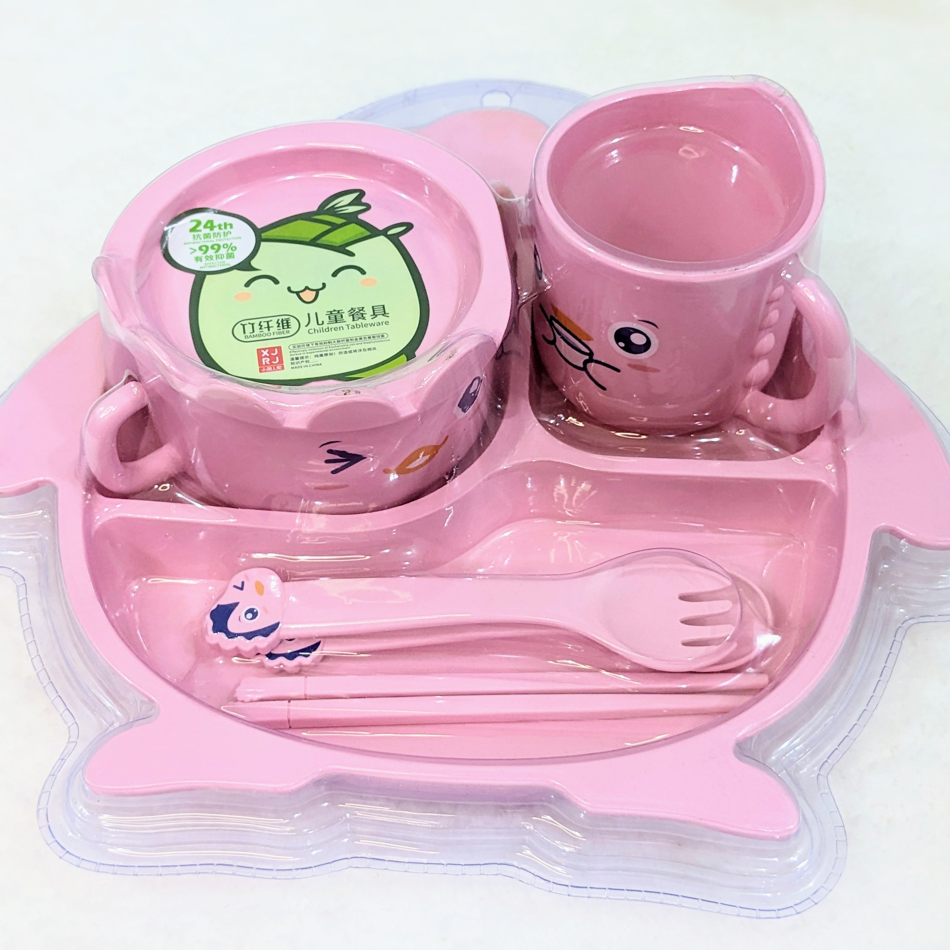 Unbreakable Cup Bowl Plate Set for Kids – Imported, High-Grade, and Eco-Friendly