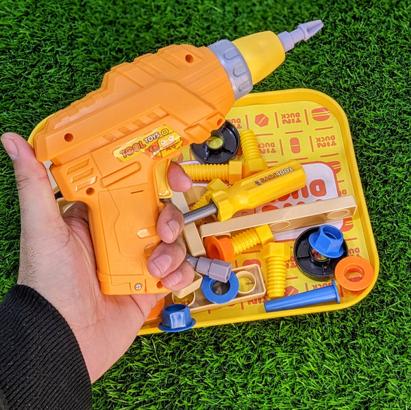 Electric Tool Set for Kids – DIY Construction Tools