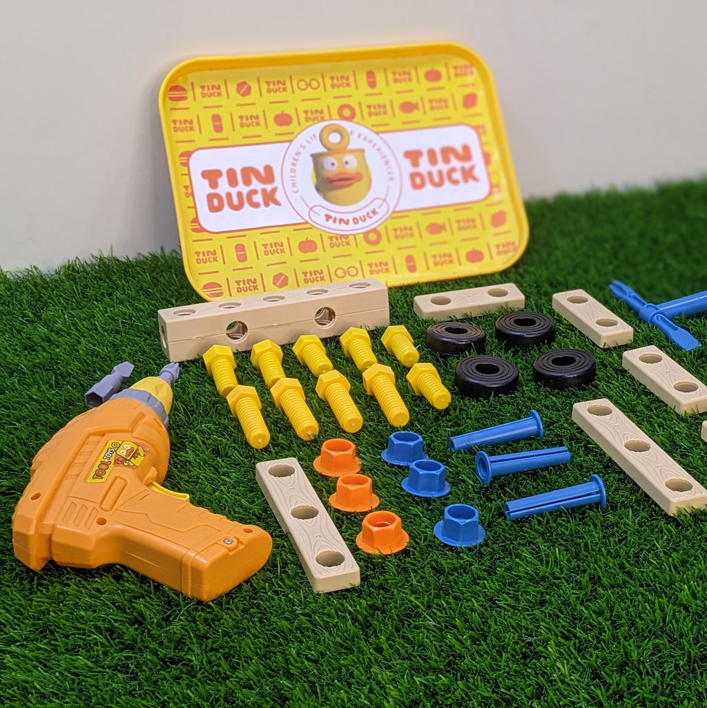 Electric Tool Set for Kids – DIY Construction Tools