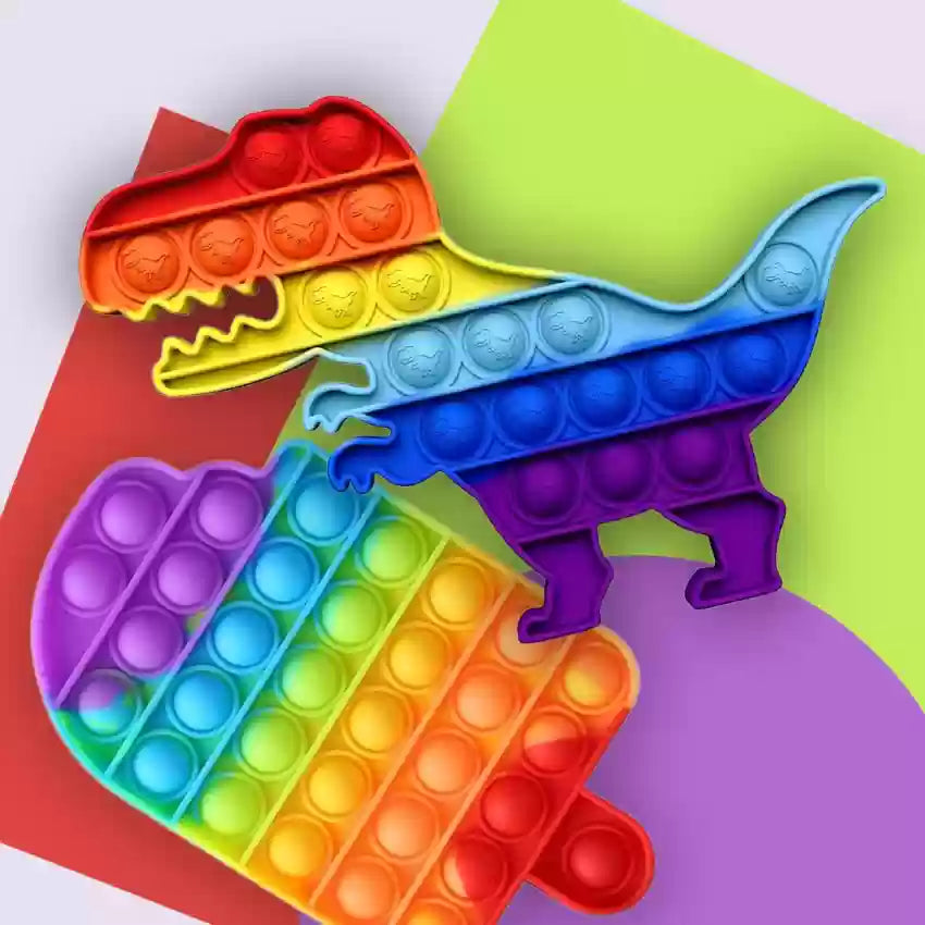 Fidget PopIt Sensory Stress Relief Toy for Kids and Adults - RANDOM